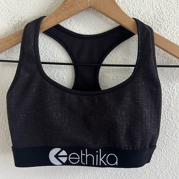 Ethika Girls Sports Bras Lot of 2 Pull On Style Large - Picture 2 of 7